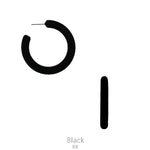 Velvet Open Hoop Earring