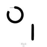 Velvet Open Hoop Earring