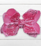 SEQUINS HAIR BOW
