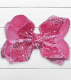 SEQUINS HAIR BOW