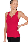 RIBBED TANK TOP