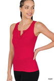 RIBBED TANK TOP