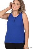 RIBBED TANK TOP
