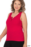 RIBBED TANK TOP