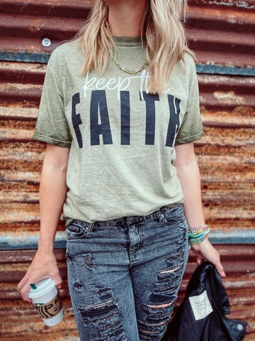 KEEP THE FAITH TEE
