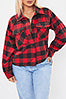 RED PLAID OVERSIZED SHACKET