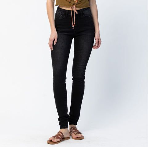 JB HIGH WAIST UNCUFFED SKINNY