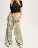 AVOCADO SWEATER CROP TOP