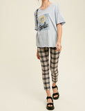 SMILE OVERSIZED TOP