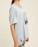 SMILE OVERSIZED TOP