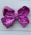 SEQUINS HAIR BOW