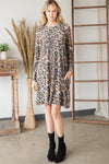 BEAUTIFUL LEOPARD DRESS