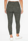 DISTRESSED HIGH RISE ANKLE JOGGERS