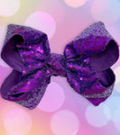 SEQUINS HAIR BOW