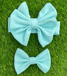 BABY HEADBAND AND HAIR BOW SET
