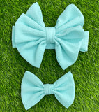 BABY HEADBAND AND HAIR BOW SET