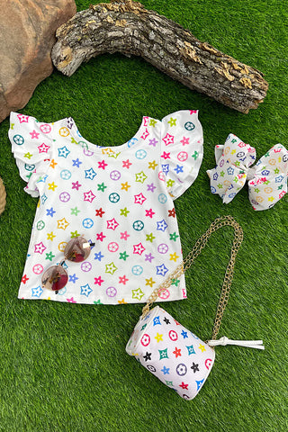 ANGEL SLEEVE STAR TOP
