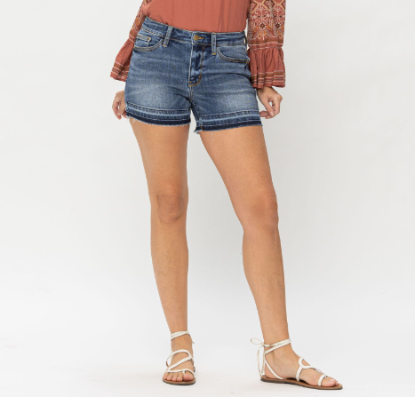 JB MID RISE HEM SHORTS