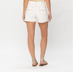 JB CURVY MIDRISE EMRBROIDERY SHORTS