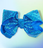 SEQUINS HAIR BOW