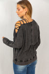 OFF SHOULDER KNIT TOP