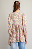 FLORAL TUNIC TOP