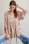 FLORAL TUNIC TOP
