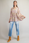 FLORAL TUNIC TOP