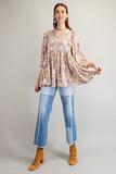 FLORAL TUNIC TOP