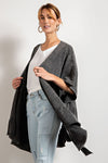 MINERAL WASHED CARDIGAN