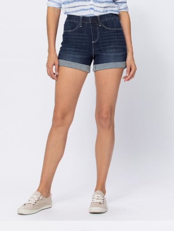 JB HI-WAISTED PULL-ON SHORTS