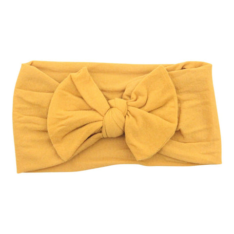 NYLON BOW HEADWRAP
