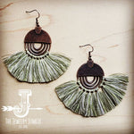 FAN TASSEL EARRINGS