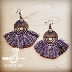 FAN TASSEL EARRINGS