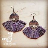 FAN TASSEL EARRINGS