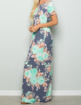 Rayon Floral Dress