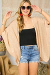 HACCI DOLEMAN SLEEVE CARDIGAN