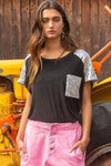 SEQUIN BEAUTY TOP