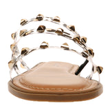 PIERRE DUMAS EMPRESS SANDALS