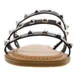 PIERRE DUMAS EMPRESS SANDALS