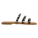 PIERRE DUMAS EMPRESS SANDALS