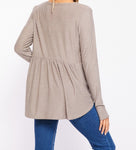 BABYDOLL DOTS TOP