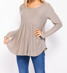 BABYDOLL DOTS TOP