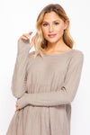 BABYDOLL DOTS TOP