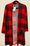 Flannel Cardigan