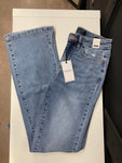 JB HI-WAISTED BOOTCUT W/SLIT HEM