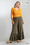 UMGEE RUFFLE LEG PANTS
