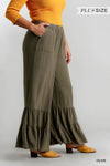 UMGEE RUFFLE LEG PANTS